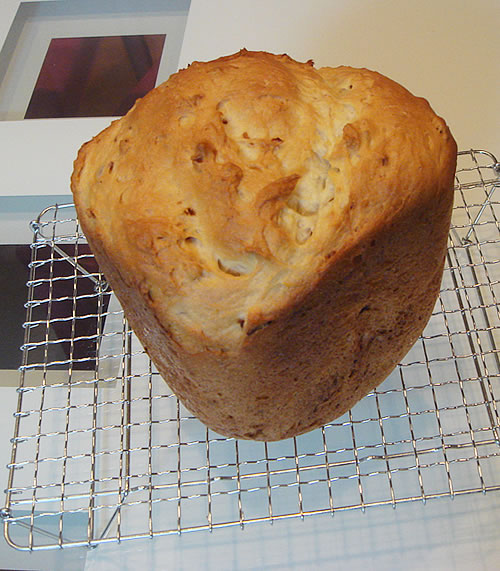 Garlic and Onion bread Dans la lune