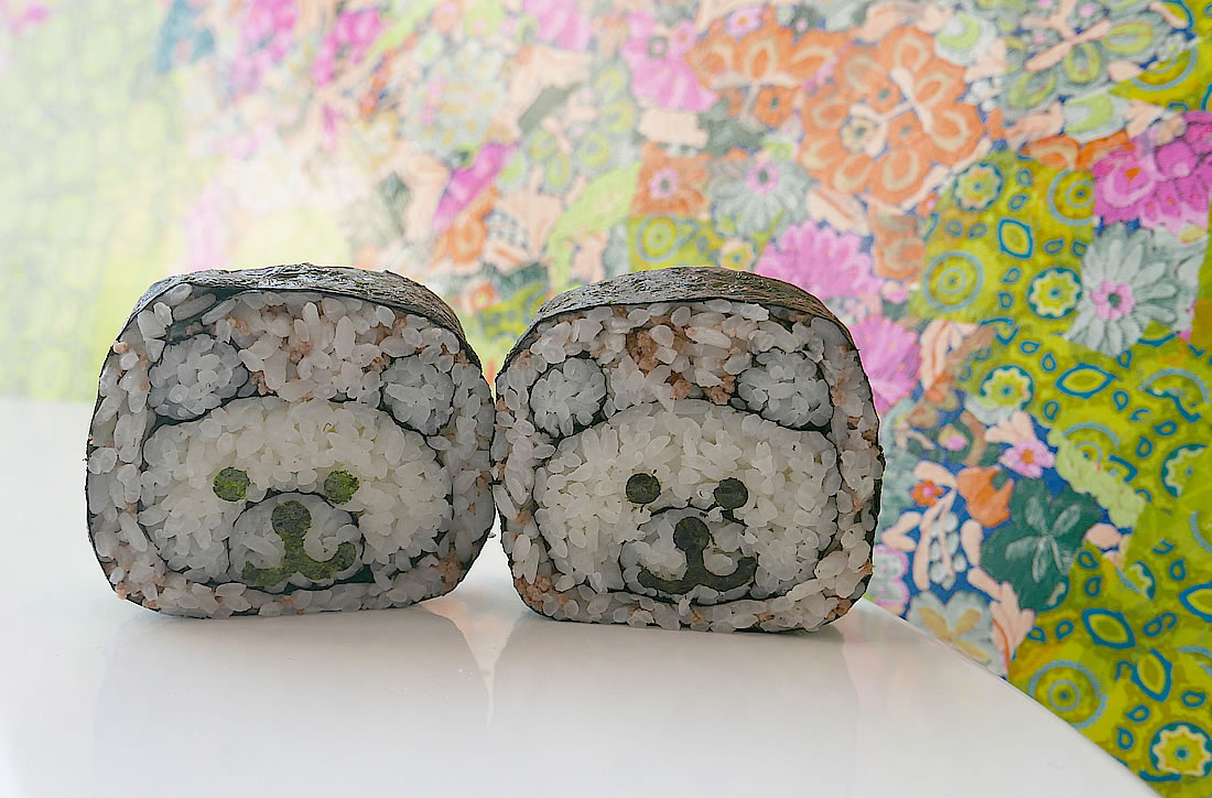 sushi teddy bear