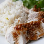 Hainanese chicken rice