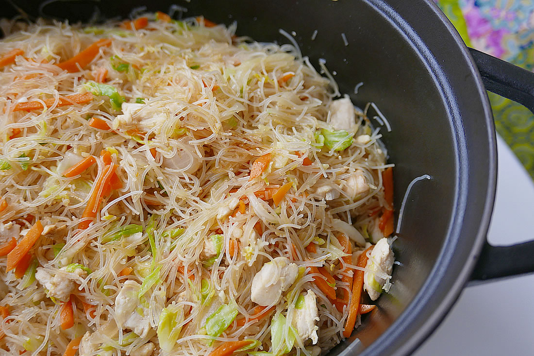 Chiken rice noodle