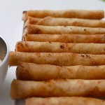 Vegetable spring roll – potato