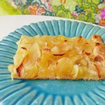 Apple banana cookie tart