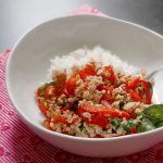 GAI PAD BAI GAROW / Phad Bai Gaprao Gai Sap / Thai basil chicken