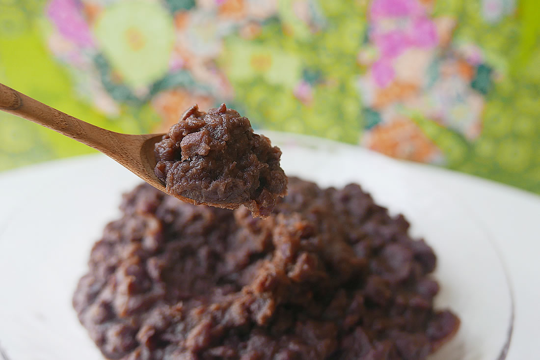 Anko - Red bean paste - with pressure cooker