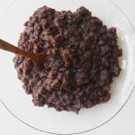 Anko / Azuki – Red bean paste – with pressure cooker