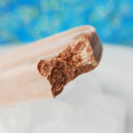 Chocolate ice cream pop