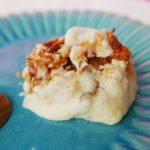 Rice gratin with creamy cauliflower sauce