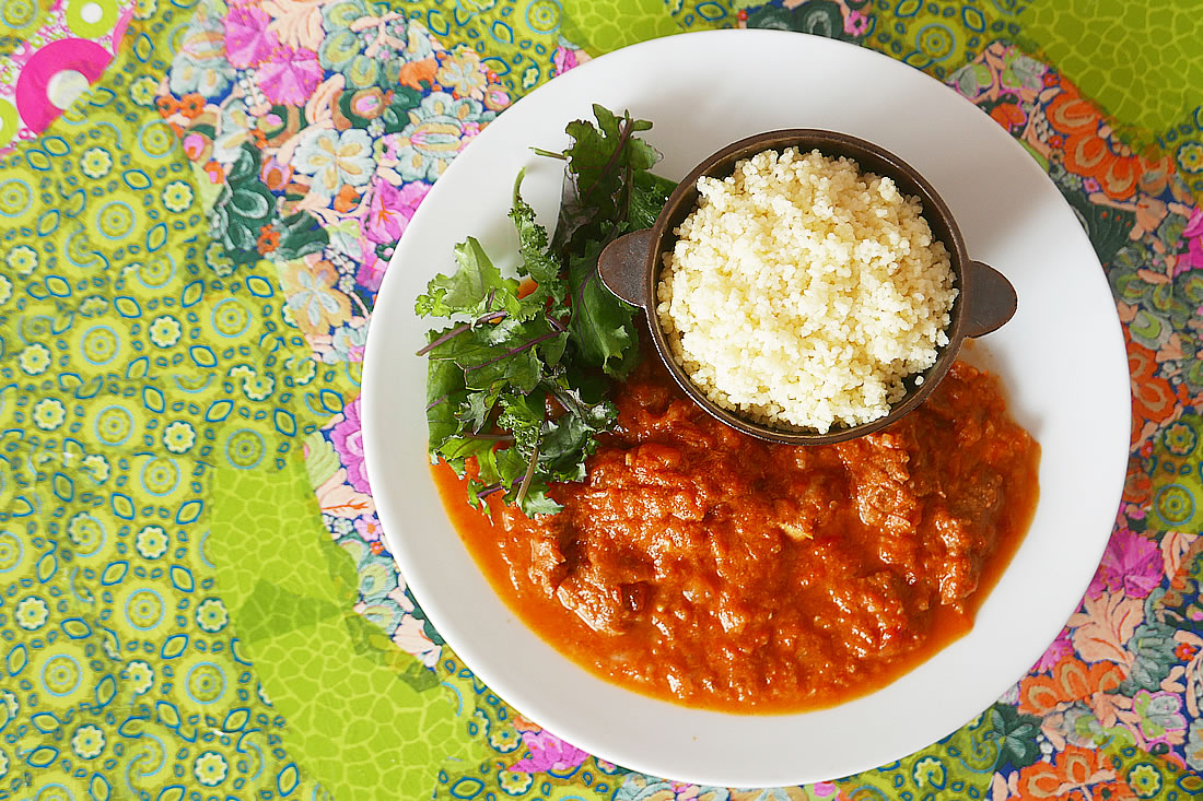 Creamy tomato curry – pressure cooker