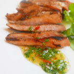 Thai grilled pork neck / Kor Moo Yang