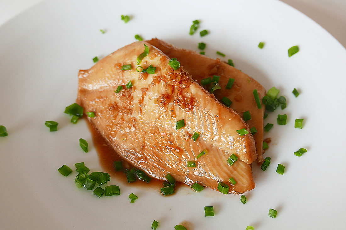 Dory filet cooked in soy sauce – nitsuke