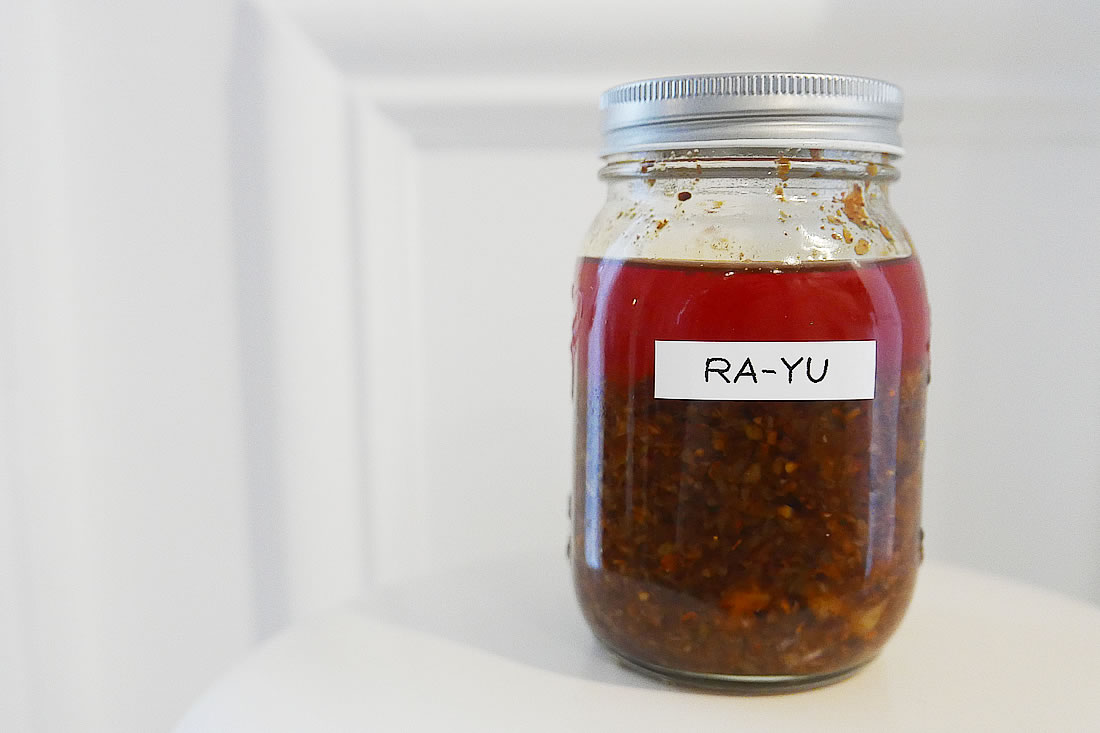 Homemade Ra-yu Spicy Chili Oil (Sichuan style)