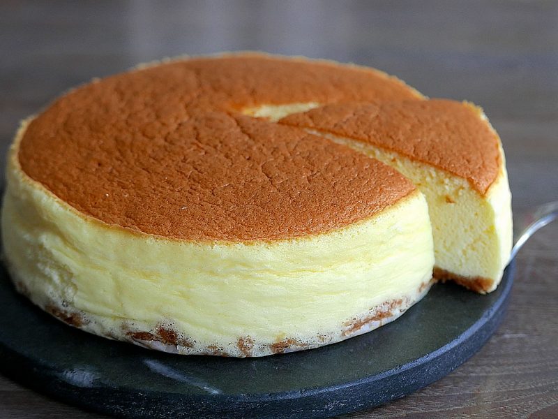 Easy souffle cheesecake - 18cm circle