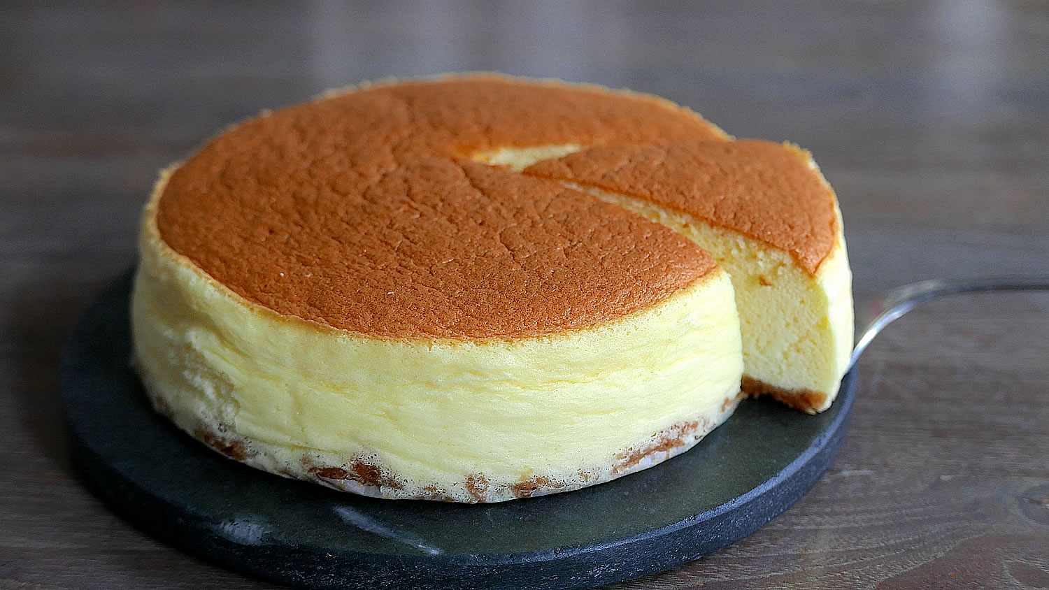 Easy souffle cheese cake 18cm circle