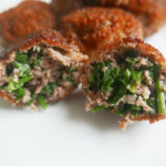Croquette with coriander