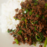 Thai beef rice bowls
