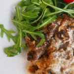 Ground beef and mashed potatoes gratin