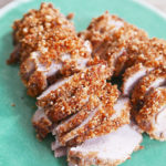 Breaded pork fillet