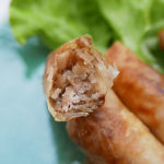 Spring roll of lotus root & bean vermicelli