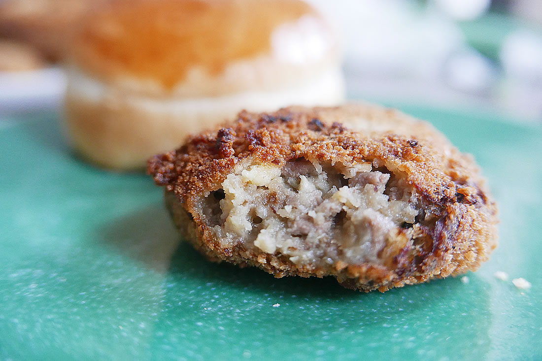 Beef and potato croquette - baked or fried