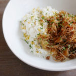 Mung bean noodles with eggplants