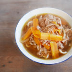 Pork noodles (udon)