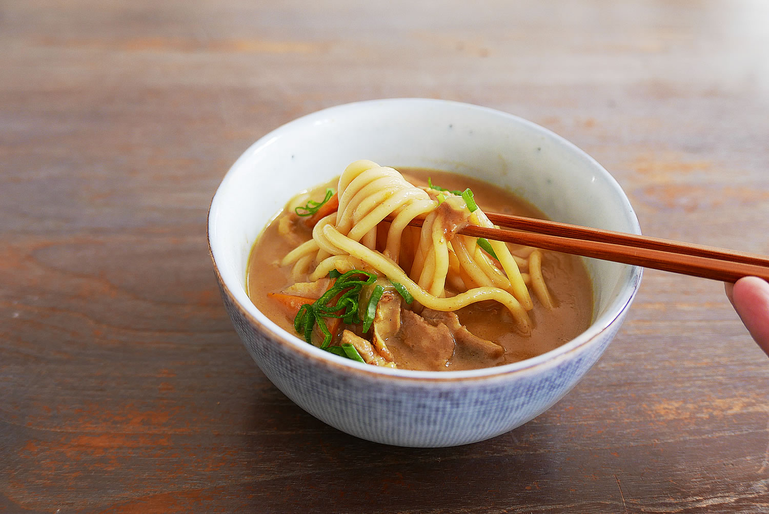 Milk Curry Udon