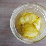 Easy homemade pickles for burgers