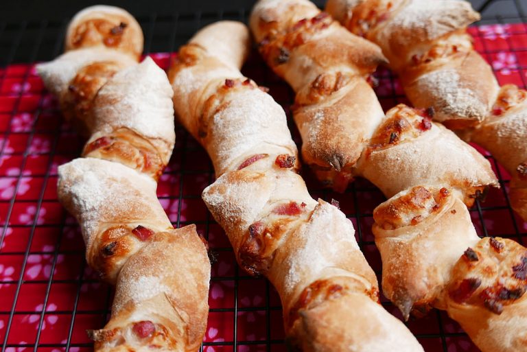 Bacon Epi Bread with home bakery