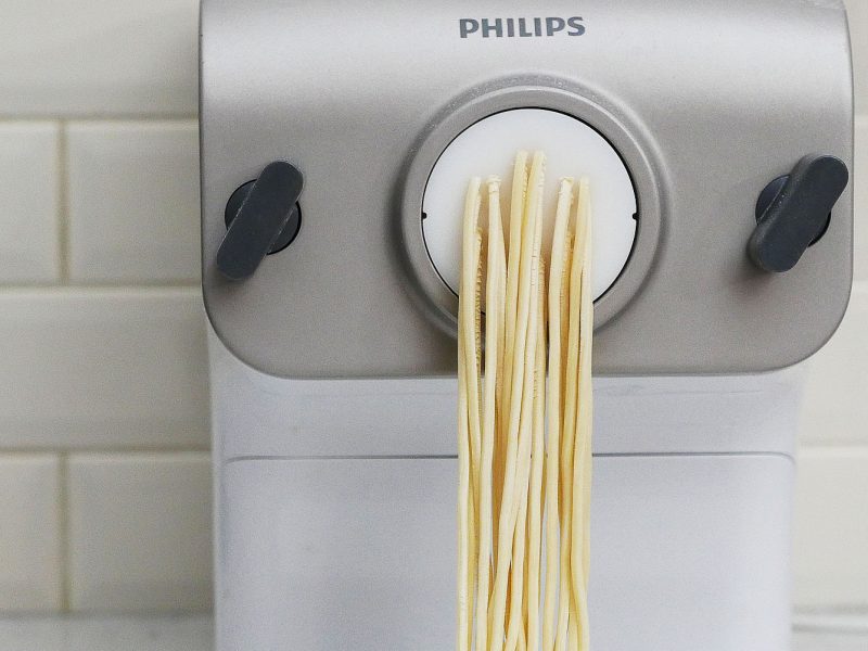 Homemade Udon noodles w Philips Pasta Maker