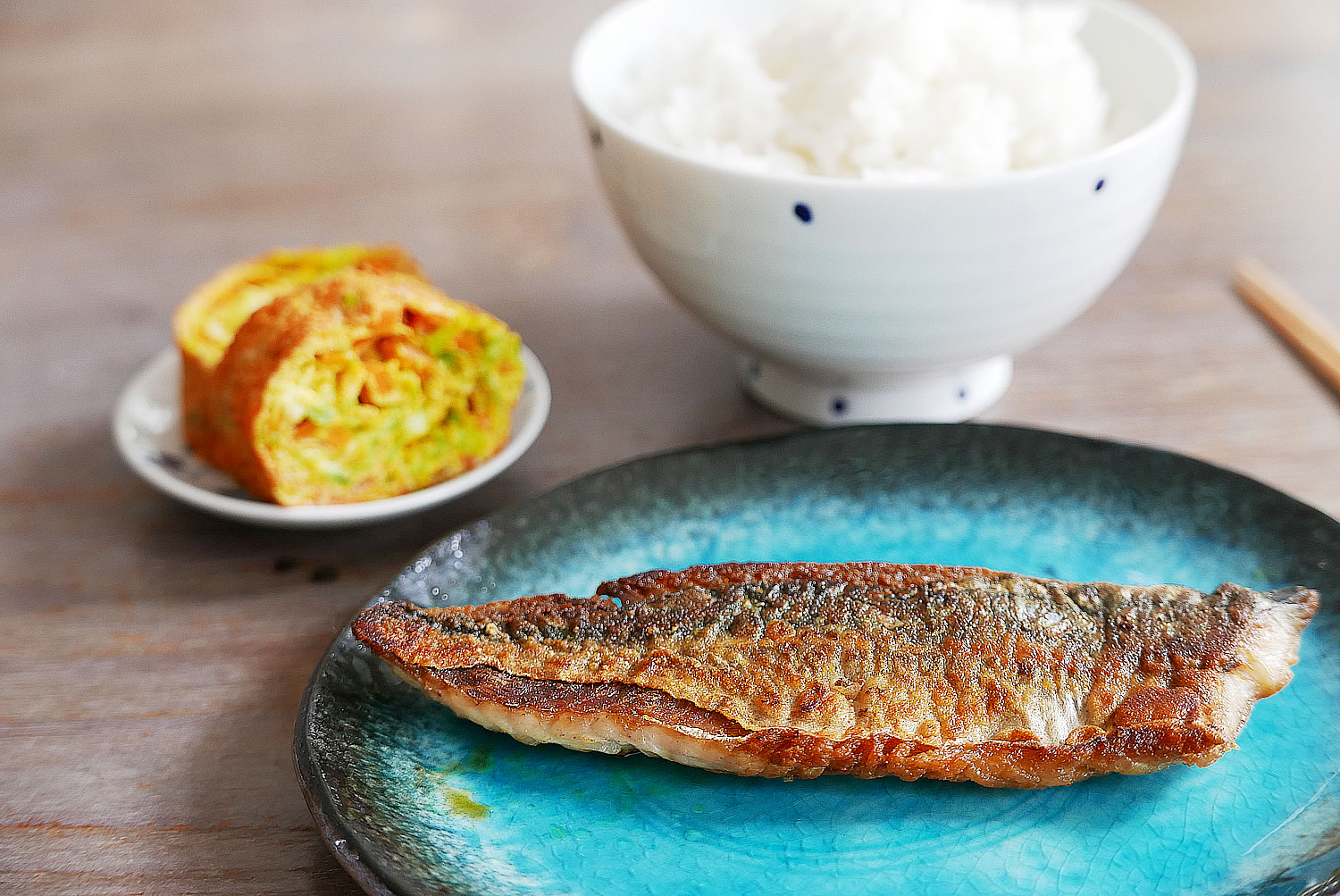 Saba Shioyaki - Recipe for 1 - Japanese Salt Grilled Mackerel