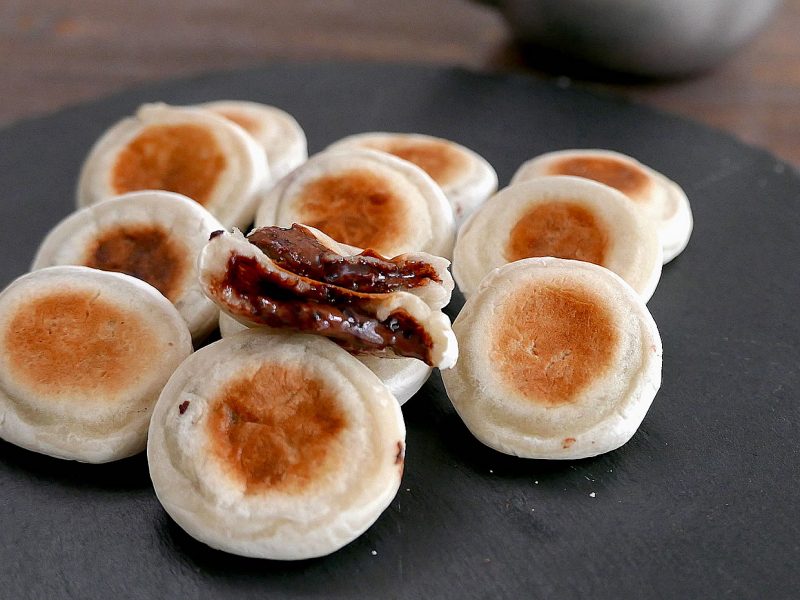 Baked Nutella Mochi - Yakimochi